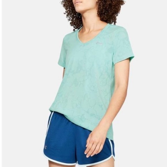Under Armour Tops - 🌹Sale🌹 Under Armour Tech Short Sleeve V-Neck Tee Women’s Size XS 328880 361